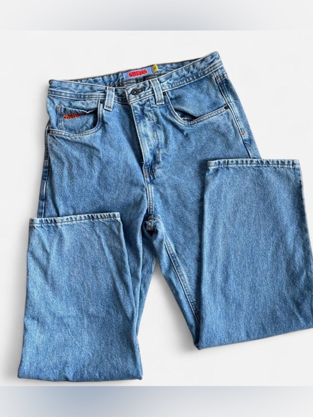 Empyre Jeans Light Blue Denim Skater Straight Leg 28 - Picture 1 of 7